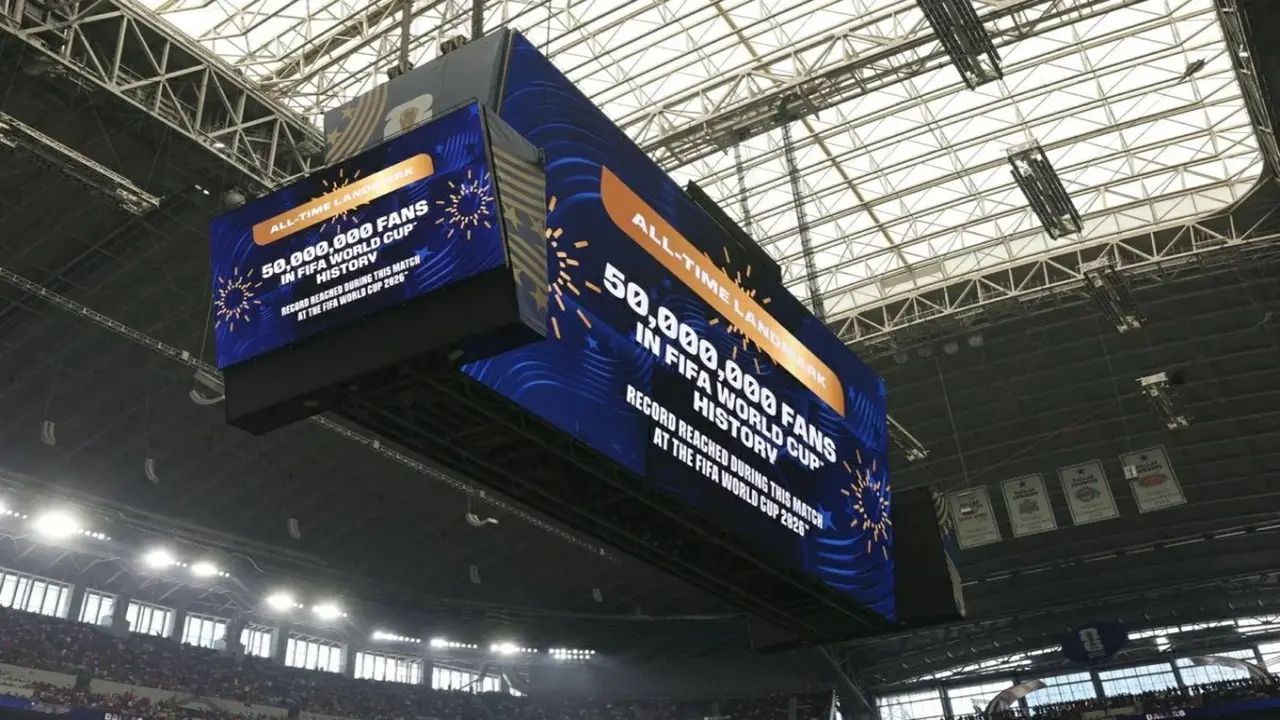 خمسون مليون مشجع تابعوا مباريات كأس العالم عبر تاريخ البطولة الطويل